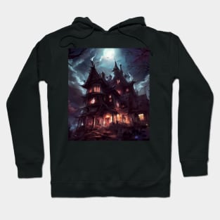 Spooky haunted house Hoodie